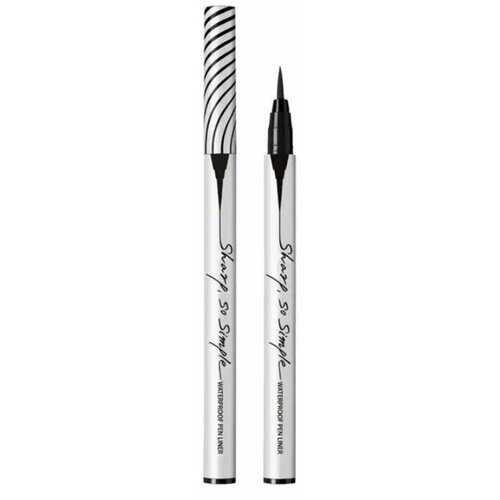 CLIO Подводка для глаз Sharp So Simple Waterproof Pencil Eye Liner (01 Black)