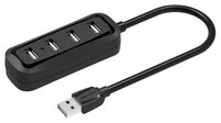 USB-концентратор Vention VAS-J 43-B 015 разъемов: 4 черный