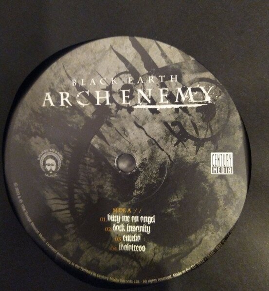 Виниловая пластинка ARCH ENEMY - Black Earth ( LP)