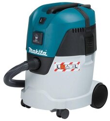 Профессиональный пылесос Makita VC2512L, 1000 Вт