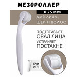 Мезороллер для лица, шеи и волос BTpeeL, 540 игл 0,75 мм - изображение