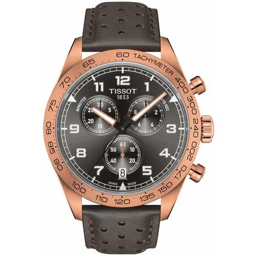фото Наручные часы tissot швейцарские наручные часы tissot t131.617.36.082.00 с хронографом, серый, коричневый