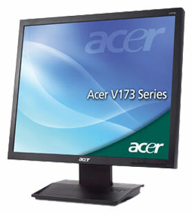 17" Монитор Acer V173Db, 1280x1024, 75 Гц, TN, черный