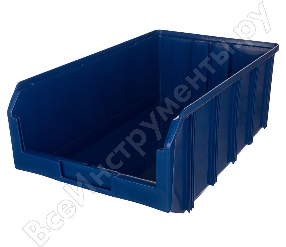 Стелла-техник Пластиковый ящик 502х305х184мм, 20 литров, V-4-синий