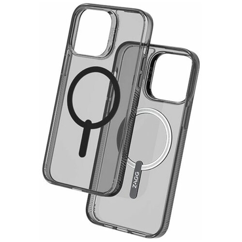 Чехол для смартфона с MagSafe ZAGG Crystal Palace Clear Snap для iPhone 14 Plus 6.7 - Прозрачный Черный