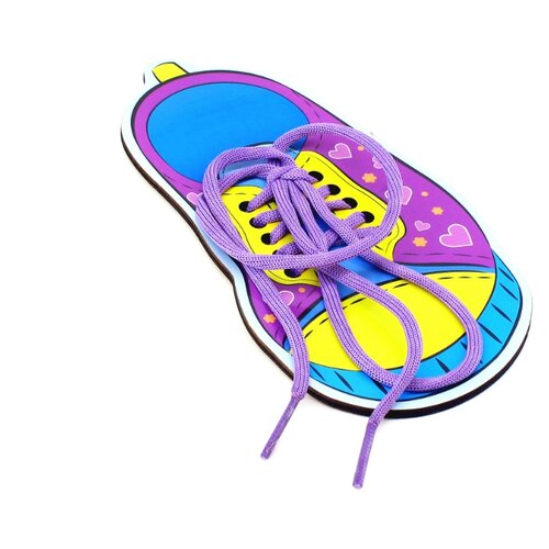 фото Шнуровка paremo обувь (pe720-207) желтый/синий/фиолетовый