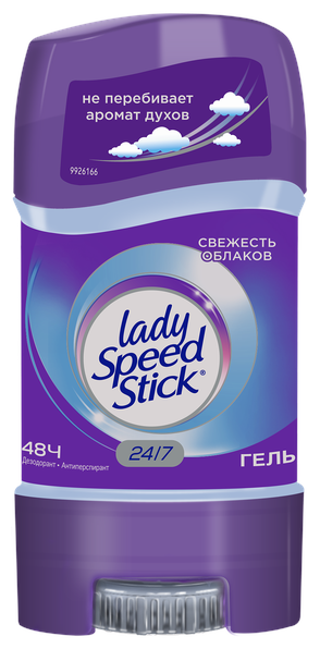 Дезодорант-антиперспирант гель Lady Speed Stick Свежесть облаков