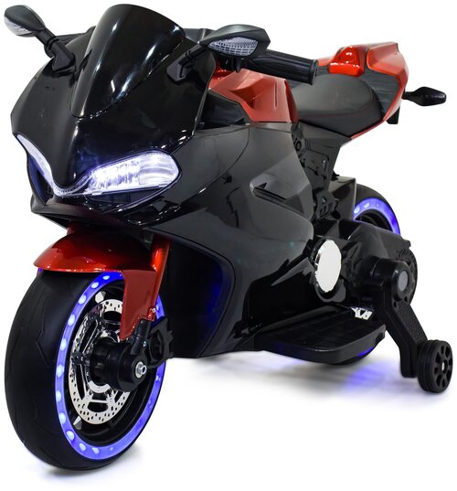 FUTAI Детский электромотоцикл Ducati Red Black (12V, EVA, ручка газа) - FT-1628-SP-RED-BLACK