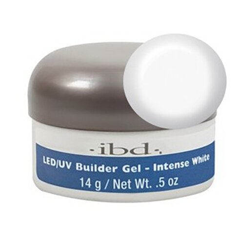 Ibd гель LED/UV Builder gel конструирующий камуфлирующий, 14 мл, intense white ibd конструирующий прозрачный гель uv builder gel clear 14 гр