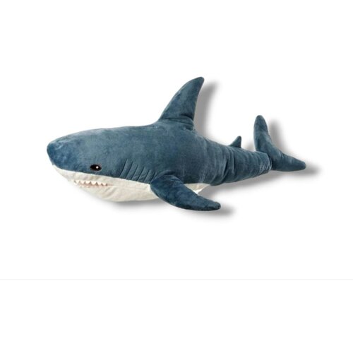Мягкая игрушка-подушка Акула 160 см синяя