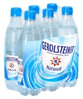 Вода минеральная Gerolsteiner Naturell негазированная, ПЭТ, 1 л