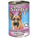 Корм для собак Simba Консервы Кусочки для собак Ягненок (0.415 кг) 1 шт. - изображение