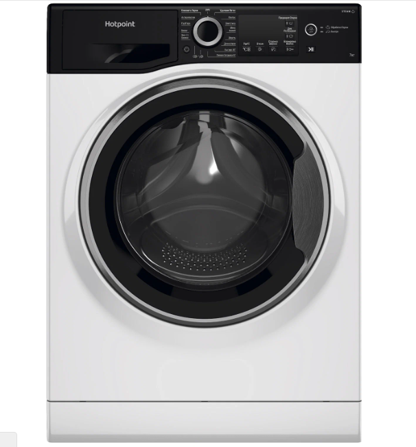 Стиральная машина HOTPOINT NSB 7225 ZSVRU 869991644680, белый