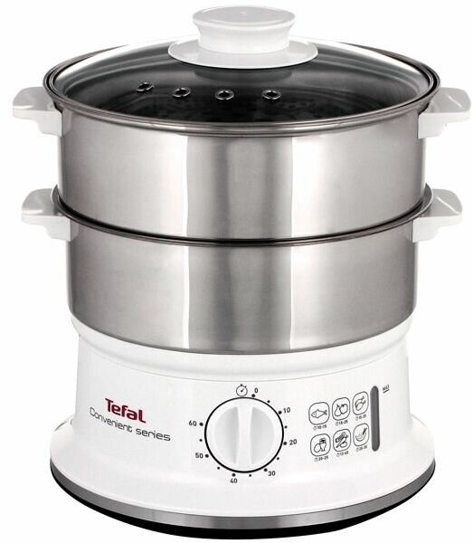 Пароварка Tefal VC 145130 — купить в интернет-магазине по низкой цене на Яндекс Маркете