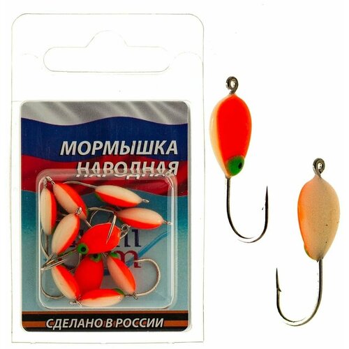 mormyshka volframovaya lumicom ku pokraska blister 1sht 4 0 rt Мормышка Lumicom Мормышка №6 крючок №4 капля, 60 г, 10 шт., №6