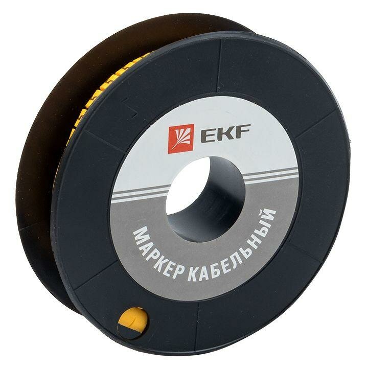 Маркер каб. 1.5кв. мм "2" (к-1000ед) (ЕС-0) EKF plc-KM-1.5-2