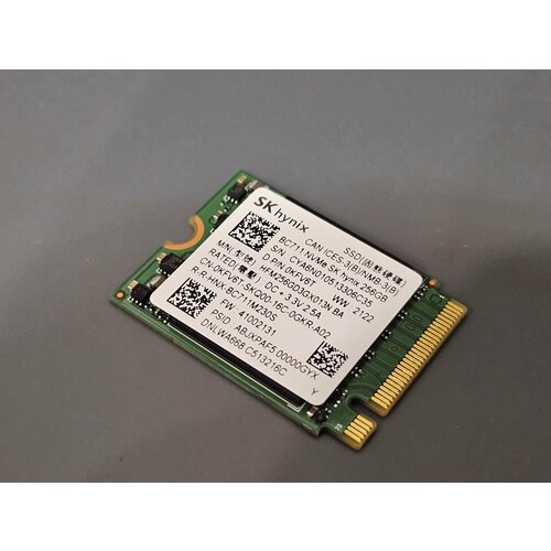 Твердотельный накопитель SSDR DELL256G P3430S3 LITEON CL1 M2 2230 162500₽