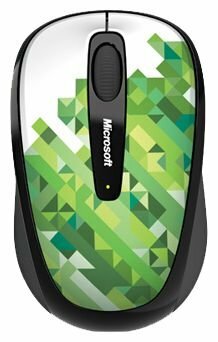 Беспроводная компактная мышь Microsoft Wireless Mobile Mouse 3500 Studio Series Geode USB