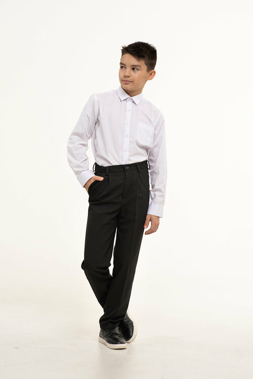 Школьные брюки Инфанта, размер 164/88, черный