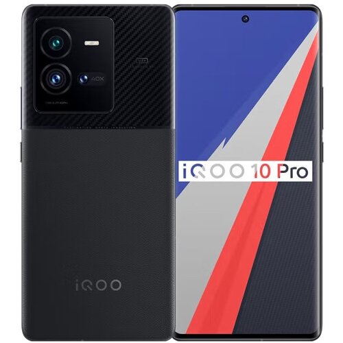 Смартфон iQOO 10 Pro 12/256 ГБ CN, Dual nano SIM, черный