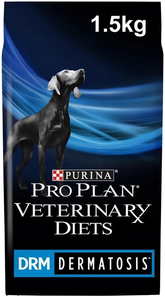 Сухой корм Purina Pro Plan Veterinary Diets DRM для собак, при дерматозах, 12кг Purina ProPlan - фото №20