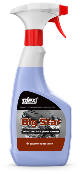 Plex Big Star очиститель двигателя 500 мл