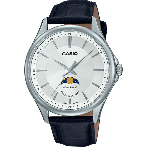 Наручные часы CASIO Collection, серебряный, черный наручные часы casio collection mtp m100l 1a черный серебряный