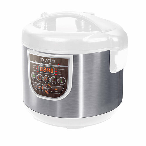 Мультиварка MT-4324 CK2 GREBLON CERAMIC белый жемчуг 214300₽