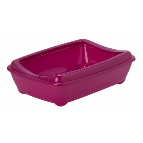 Открытый туалет для кошек Moderna Arist-O-Tray + Rim Medium moderna туалет лоток средний с рамкой artist medium rim 42х30х12см лимонно желтый arist o tray rim 42cm medium