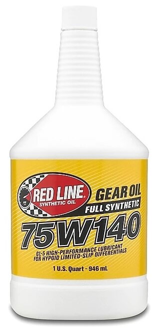 REDLINE OIL 75W140 GL-5 Трансмиссионное масло - 12шт0,95л, RED LINE 57914 (1 шт.)