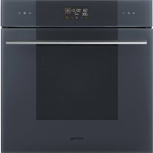 Smeg Духовой шкаф с СВЧ Smeg SO6102M2G компактный многофункциональный духовой шкаф smeg so4102m1b3 комбинированный с микроволновой печью 12 функций стекло deep black чёрное