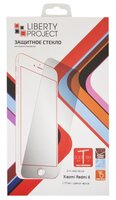 Защитное стекло Liberty Project Tempered Glass с рамкой для Xiaomi Redmi 6 белый