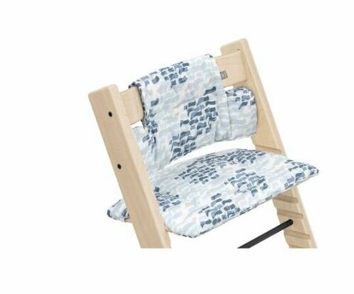 Подушка Stokke для стульчика Tripp Trapp Waves Blue