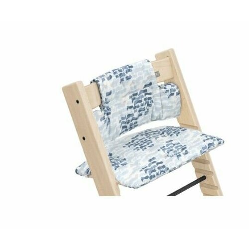 подушка stokke nomi cushion grey blue Подушка Stokke для стульчика Tripp Trapp Waves Blue