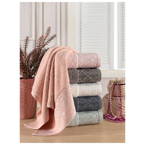 фото Полотенце philippus махра , slow cotton (e719) monifa ; размер: набор из 6 штук - 70 х 140