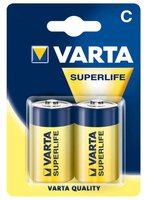 Батарейка VARTA 2014 R14 BL2 Superlife 2 шт блистер