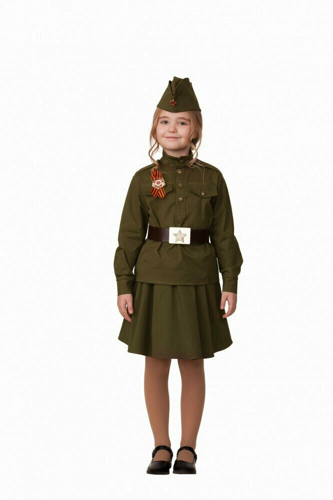 Детский костюм солдатки хлопковый