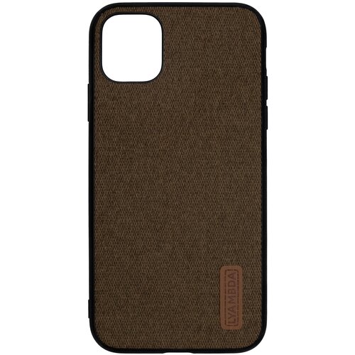 Чехол Lyambda Regul для Apple iPhone 12 Pro Max, brown