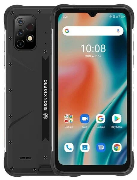 Смартфон UMIDIGI Bison X10 Pro 4/128 ГБ, Dual nano SIM, черный