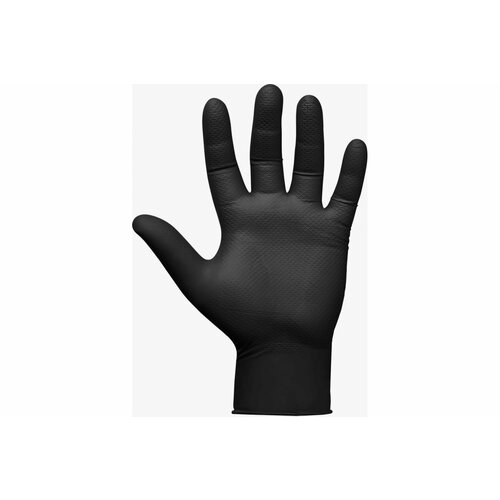 Jeta Safety Перчатки JSN 50 NATRIX нескользящие одноразовые чёрные нитриловые, разм. M, 0,15мм, 25 пар JSN 50 NATRIX BL 08/M 050NATRIX-BL-08-M перчатки антибактериальные нитриловые чёрные 50 пар размер s