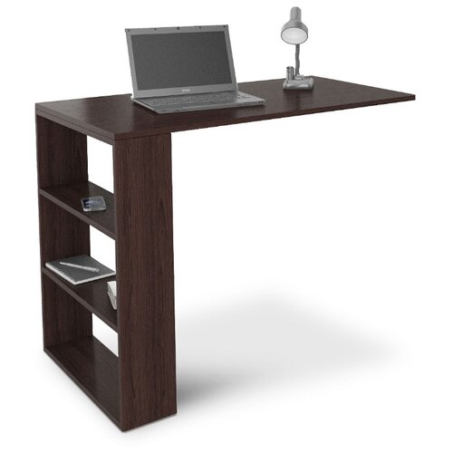 фото Компьютерный стол mfmaster рикс-5, шхг: 110х60 см, цвет: венге