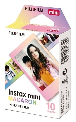 Картридж для моментальной фотографии Fujifilm Instax Mini Macaron, 10 шт.