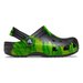 Сабо Crocs, размер 24 RU, черный, зеленый