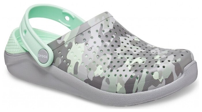 crocs literide printed camo