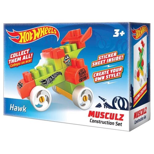 Конструктор Хот Вилс серия Musculz Hawk Bauer Hot Wheels 711 бауер