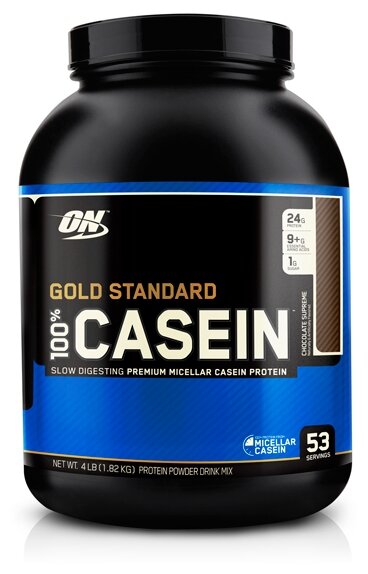 Казеин OPTIMUM NUTRITION 100% Casein Gold Standard 1750 г, Шоколад