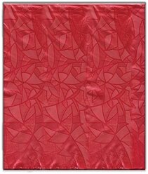 Скатерть полиэтиленовая Комус 120*180 см, красная