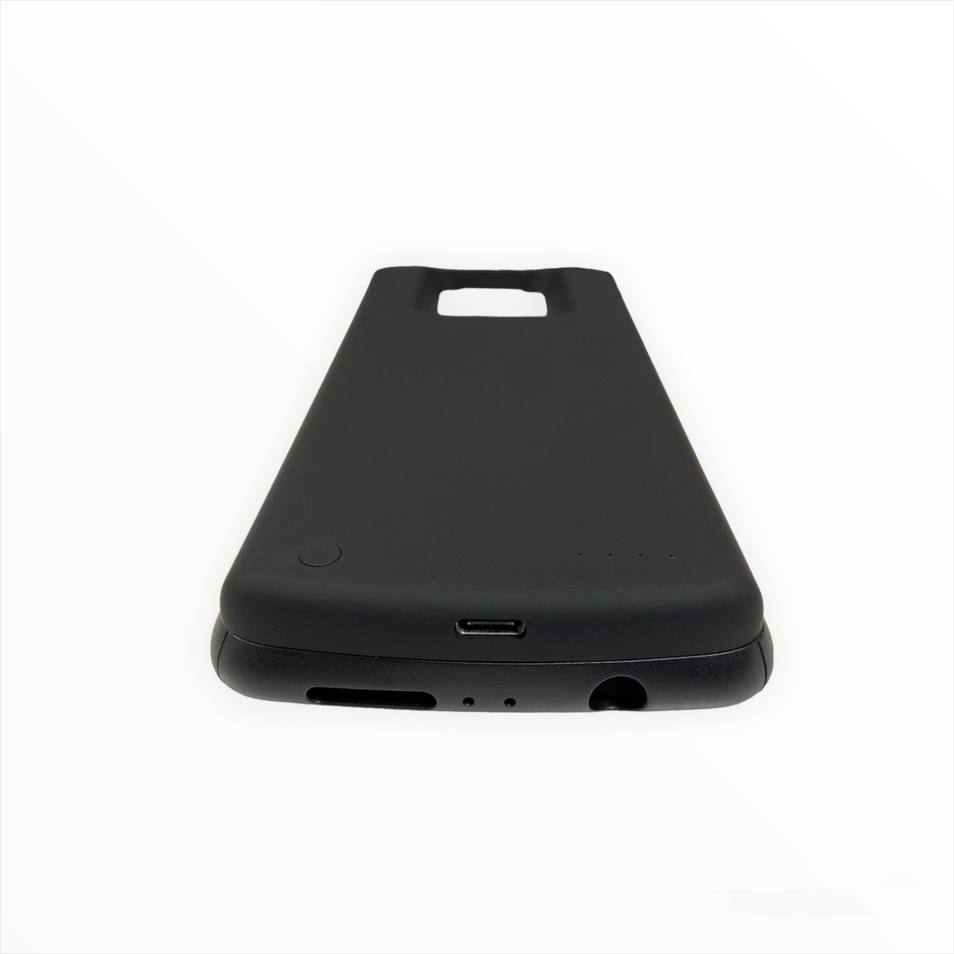 Чехол-бампер MyPads со встроенной усиленной мощной батарей-аккумулятором большой повышенной расширенной ёмкости 6800 mAh для Redmi Note 8 Pro черный