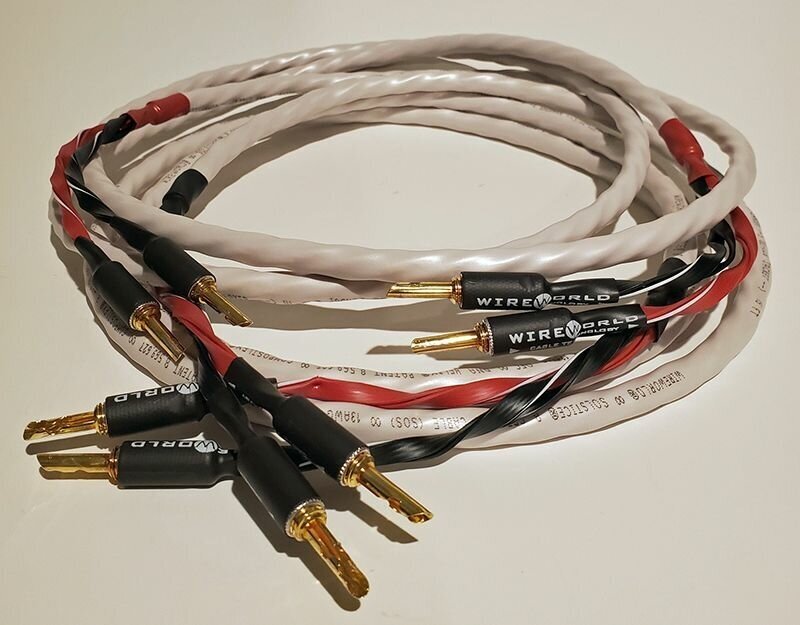 Wireworld Solstice 8 Speaker Cable 3.0m Pair (BAN-BAN) кабель акустический "банан" пара (SOS3.0MB-8)