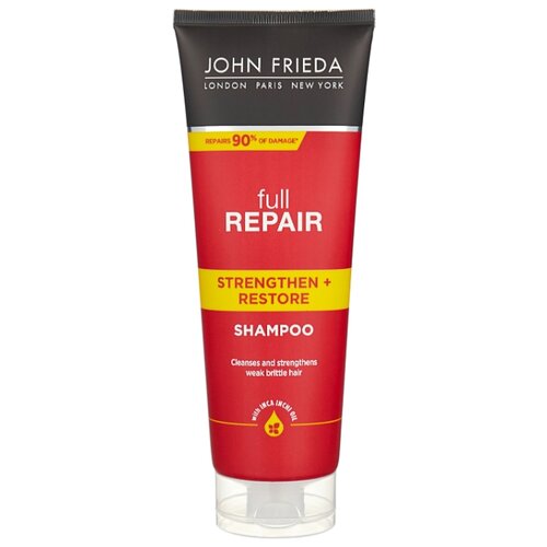 фото John Frieda шампунь Full Repair Strengthen + Restore укрепляющий + восстанавливающий 250 мл